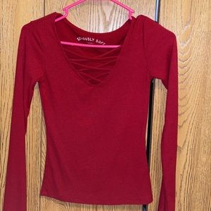 Red Aeropostale long sleeve